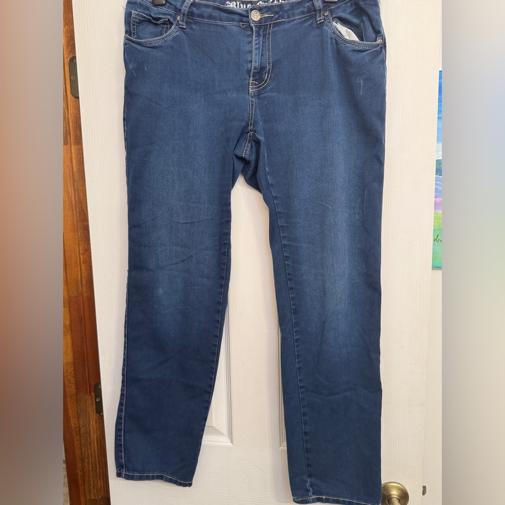 Blue Faith straight leg jeans 12-14